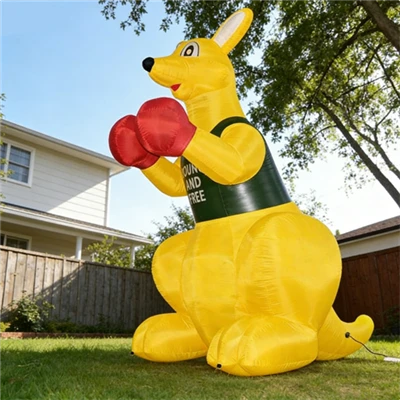 Giant enflatab kangouwou