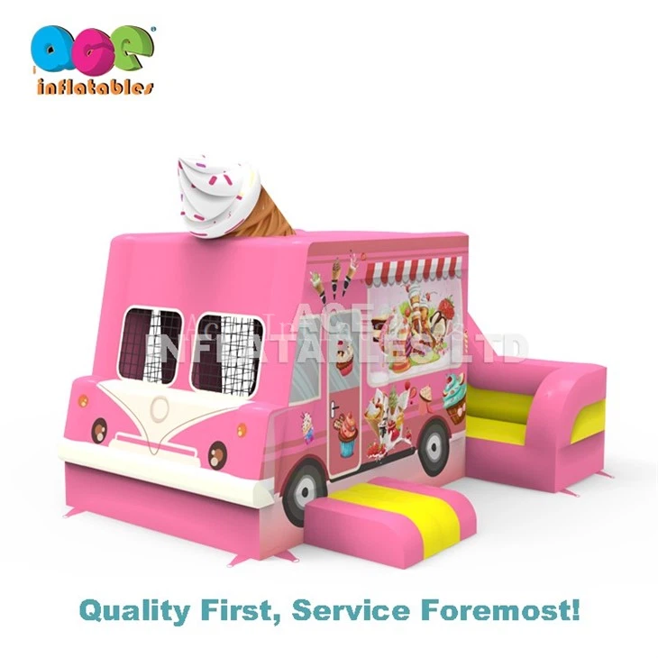 New Design Ice Cream Theme Inflatable Jumping Castle2